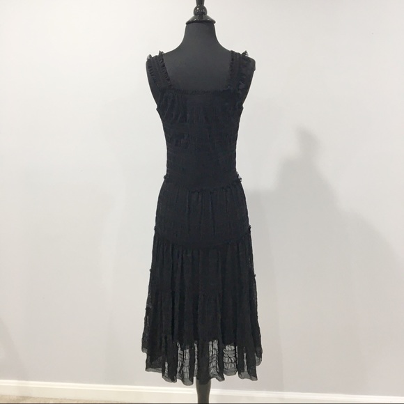 MAX STUDIO Black Midi Dress - Picture 2 of 8